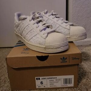 Adidas Womens Superstar Shoes - White